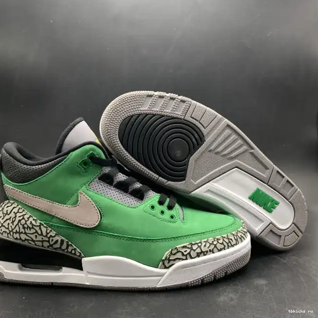 Rep TB Retro PE 867493 Oregon Air Ducks Tinker Jordan AJ3 3 shoes 0625